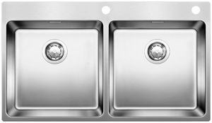 double kitchen sink