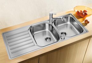 double kitchen sink