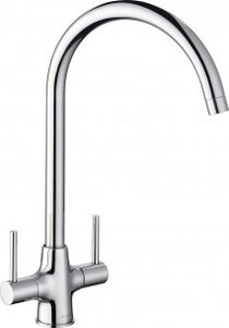 free-standing double-handle mixer tap