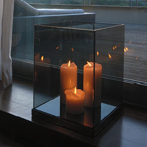 glass lantern