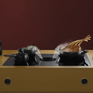 countertop range hood