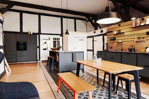 wooden kitchen