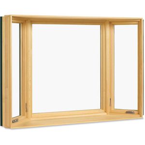 wooden window
