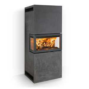 3-sided fireplace insert