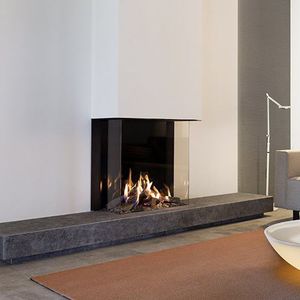 Natural gas fireplace - KALFIRE G80/48F - Kalfire Fireplaces ...