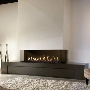 Natural gas fireplace - KALFIRE G105/37C - Kalfire Fireplaces ...