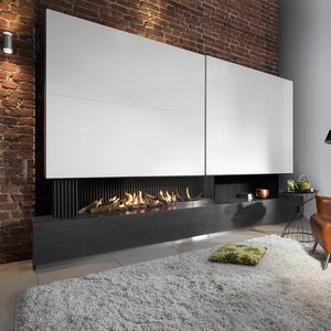 Natural gas fireplace - KALFIRE G105/37C - Kalfire Fireplaces ...