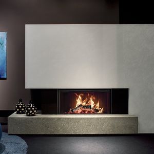 wood-burning fireplace 1