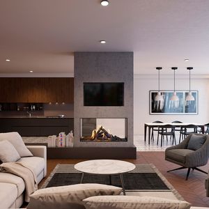gas fireplace