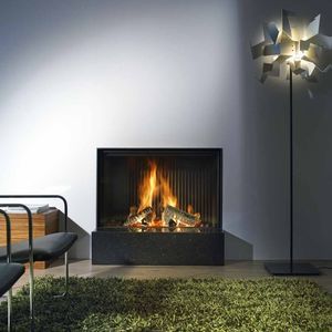 wood-burning fireplace 1