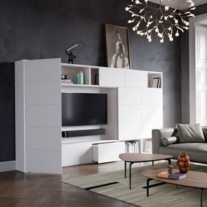 contemporary TV wall unit