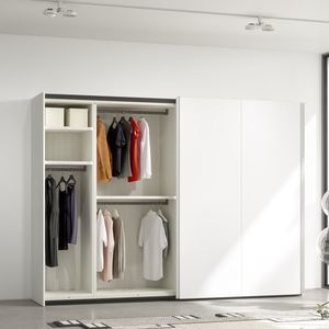 contemporary wardrobe