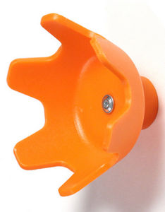 wall-mounted coat rack / contemporary / plastic / commercial