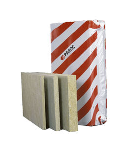 thermal insulation / stone wool / rigid panel / Class A1