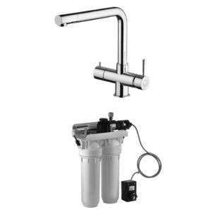 double-handle washbasin mixer tap