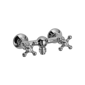 double-handle shower mixer tap