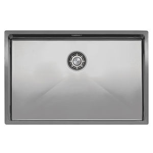 single-bowl kitchen sink