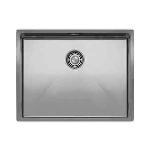 single-bowl kitchen sink