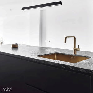 single-bowl kitchen sink