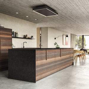 ceiling-mounted range hood