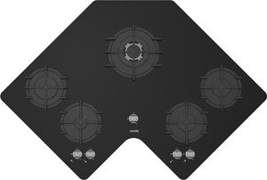 vitroceramic cooktop / gas / cast iron / wok