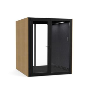 office pod with built-in lighting 1