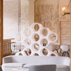 free-standing bookcase