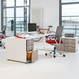melamine office unit