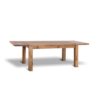 contemporary table / oak / oak base / rectangular