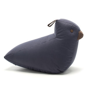contemporary bean bag / fabric / child's / gray