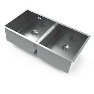double kitchen sink