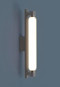 contemporary wall light / glass / LED / incandescent