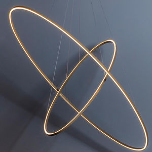 pendant lamp / contemporary / extruded aluminum / opal