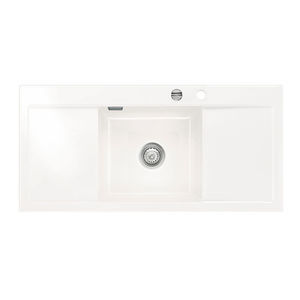 single-bowl kitchen sink