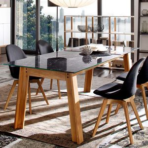 contemporary dining table