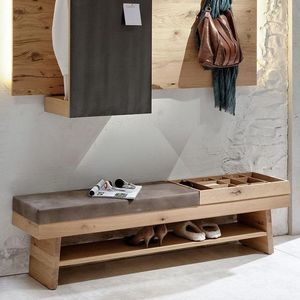 contemporary upholstered bench