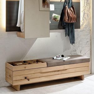 contemporary upholstered bench