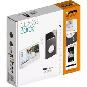 white audio door intercom