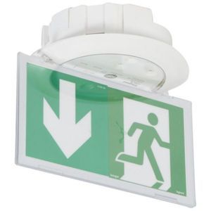 recessed emergency light