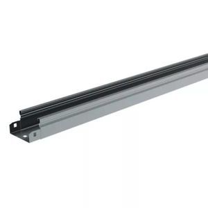 brushed stainless steel cable tray
