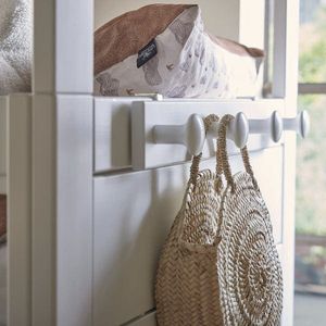 wall-mounted coat rack