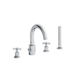double-handle washbasin mixer tap