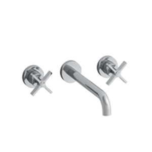 double-handle washbasin mixer tap