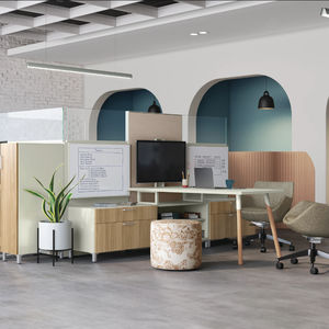 desk mounted office divider 1