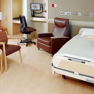 wooden medical chair