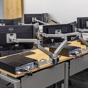 desktop monitor support