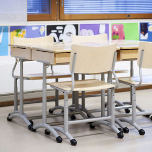 contemporary classroom table