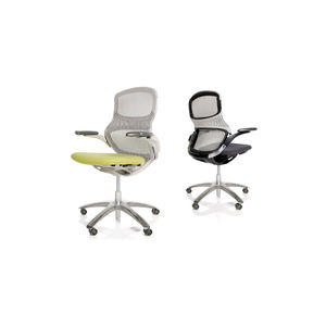contemporary office chair / on casters / star base / with armrests