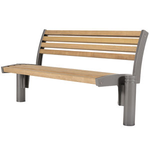traditional public bench