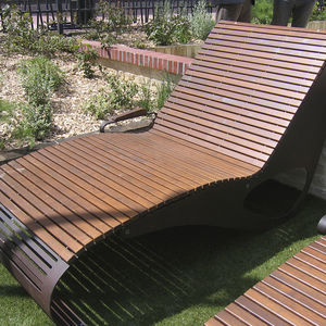 contemporary sun lounger
